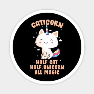 Caticorn Funny Cute Gift Magnet